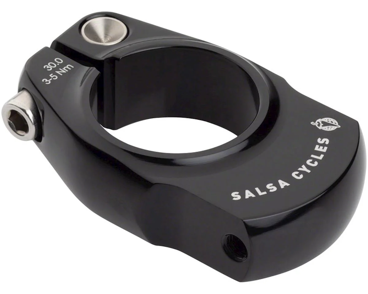 Salsa Rack-Lock Seat Collar (Black) (30.0mm)